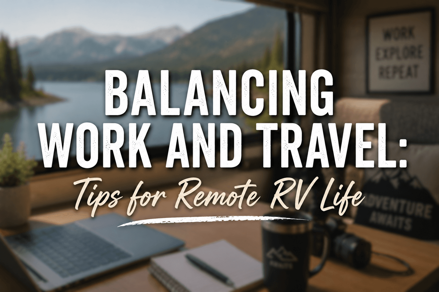Balancing Work and Travel: Tips for Remote RV Life